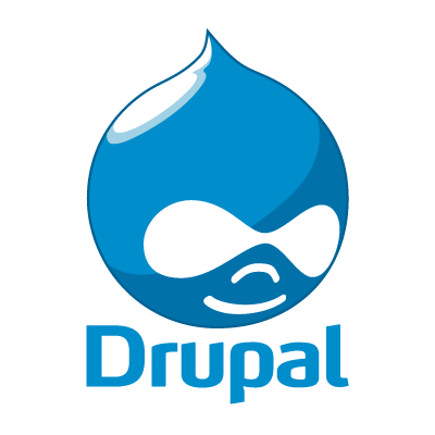 Drupal logo vector logo