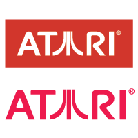 Atari games logo vector logo