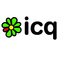 ICQ logo vector logo