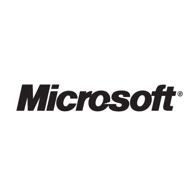 Microsoft (1987 – 2012) logo vector