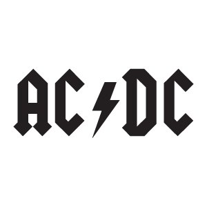 AC/DC logo vector logo