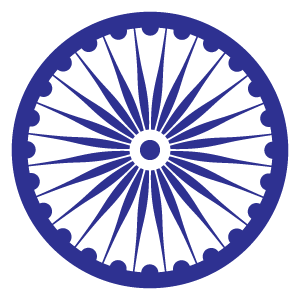 Ashoka Chakra logo vector logo