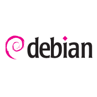 Debian logo vector logo