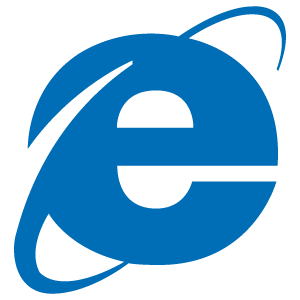 Internet Explorer logo vector logo