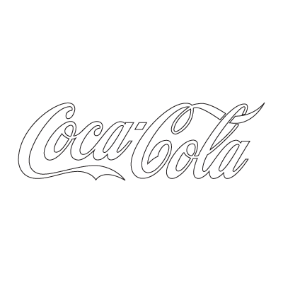Coca Cola light logo vector logo