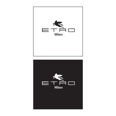 Etro milano logo vector logo