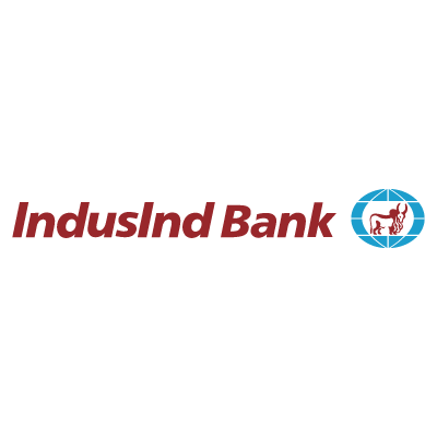 Indusind bank logo vector logo