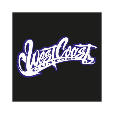 West Coast Customs logo vector logo