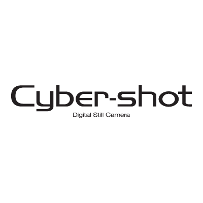Cyber-shot logo vector logo