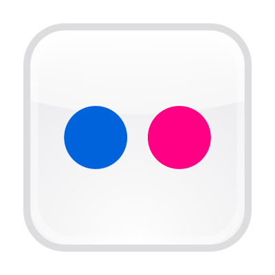 Flickr button logo vector logo