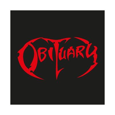 Obituary logo vector logo