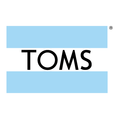 Toms shoes logo vector logo