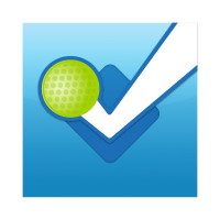 Foursquare button logo