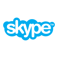 New Skype logo
