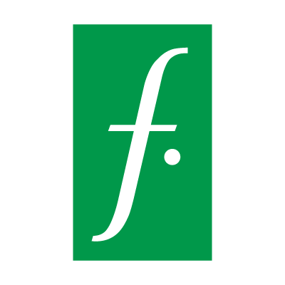 Saga falabella “F” logo vector logo