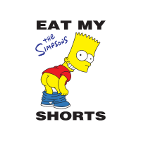 Bart Simpson Eat My Shorts vector