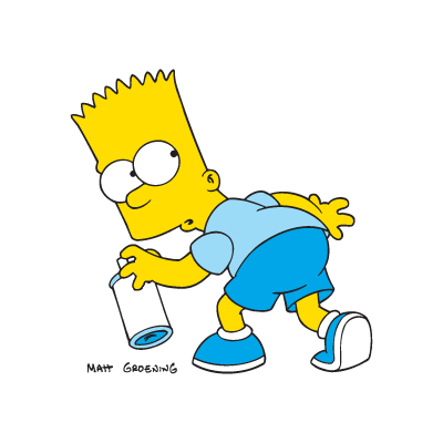 Bart Simpson Arts vector logo