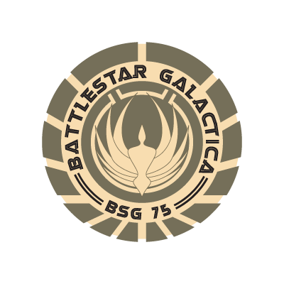 Battlestar Galactica logo vector logo