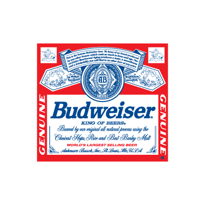 Budweiser Beer logo vector logo