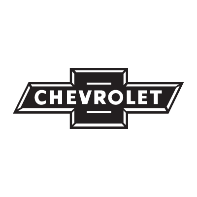 Chevrolet Black logo vector logo