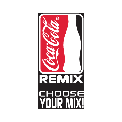 Coca Cola Remix logo vector logo