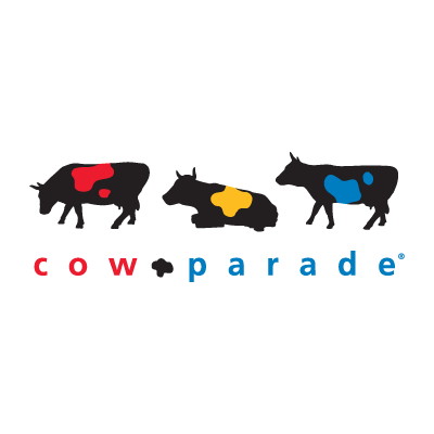 Cowparade logo vector logo