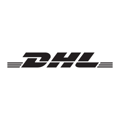 DHL Black logo vector logo