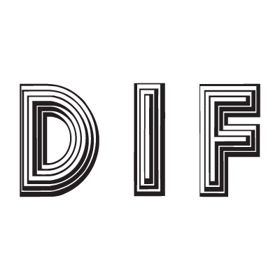 Dif logo vector logo