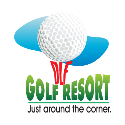 DLF Golf Resort logo vector logo