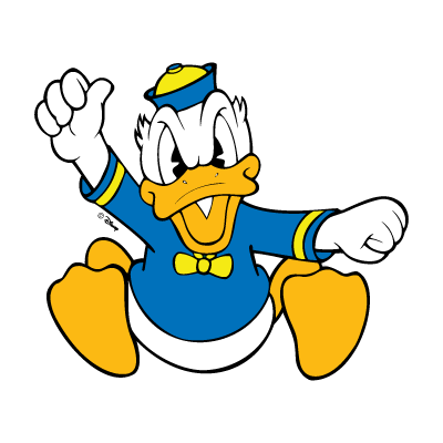 Donald Duck vector logo
