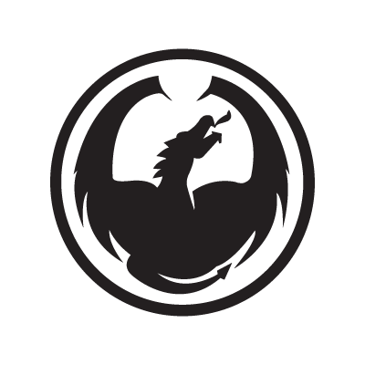 Dragon Optical logo vector logo