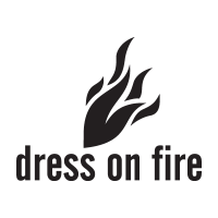 Dress on fire logo