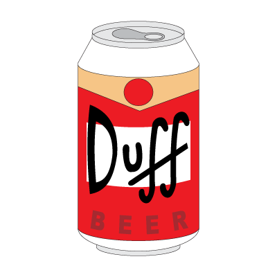 Duff Beer logo vector logo