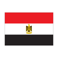 Flag of Egypt vector