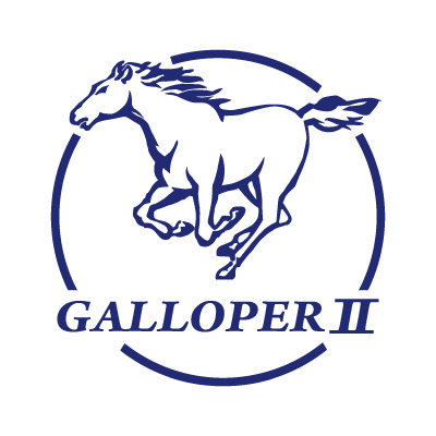 Galloper logo vector logo