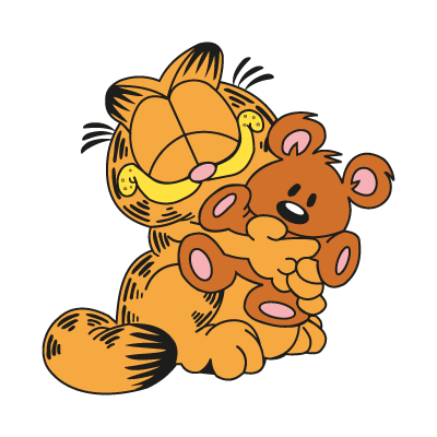 Garfield & Pooky vector logo