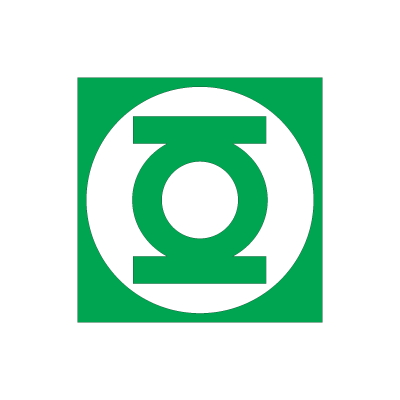 Green Lantern Corps logo vector logo