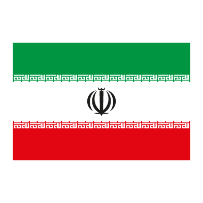Flag of Iran vector