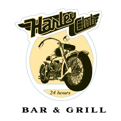 Harley Club logo vector logo