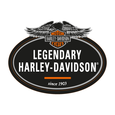 Harley Davidson Legendary logo vector logo