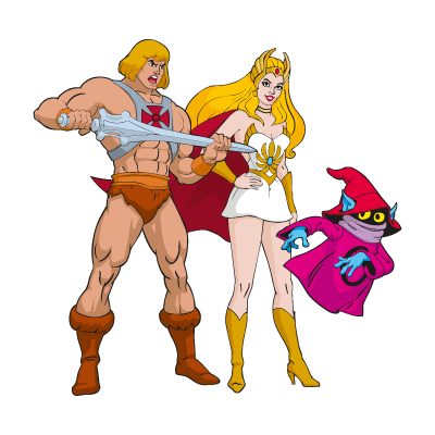 He-Man & She-Ra vector logo