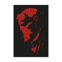 Hellboy Art vector