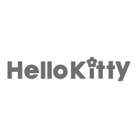 Hello Kitty only text logo