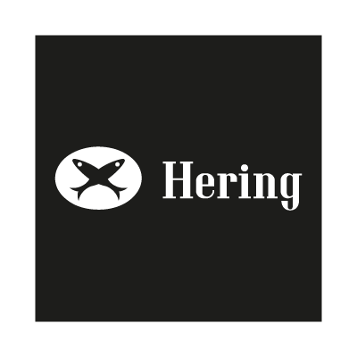 Hering black logo vector logo