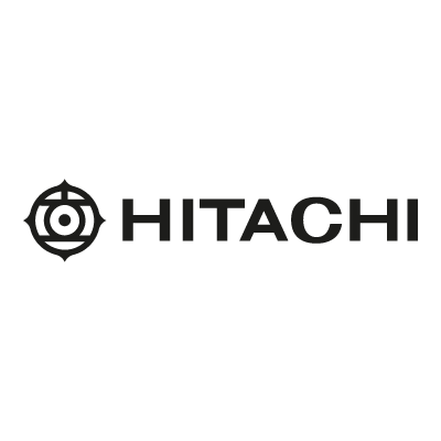 Hitachi company logo vector logo