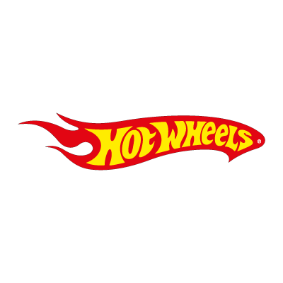 Hot Wheels toy logo vector logo