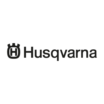Husqvarna black logo vector logo