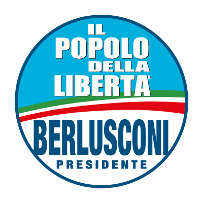 Il popolo della Liberta logo vector logo