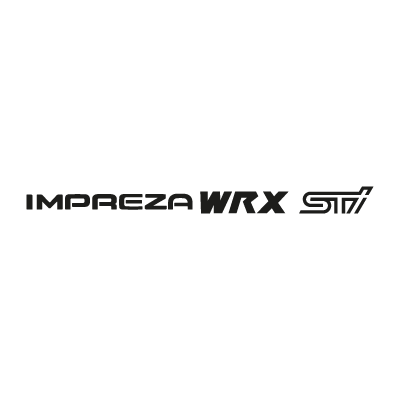 Impreza WRX STI logo vector logo