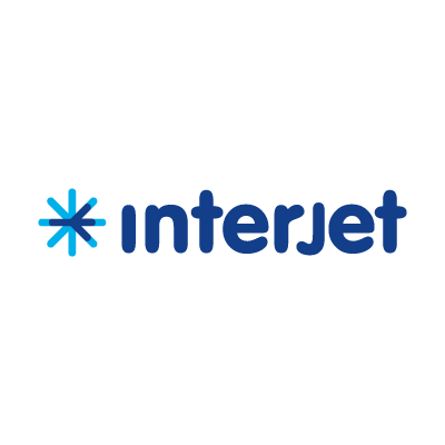 Interjet logo vector